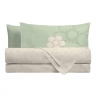 Nuovo THUN Completo Lenzuola Iconic Green Matrimoniale